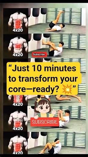 10 Minute Abs Workout 🔥 Burn Belly Fat Fast at Home #Shorts