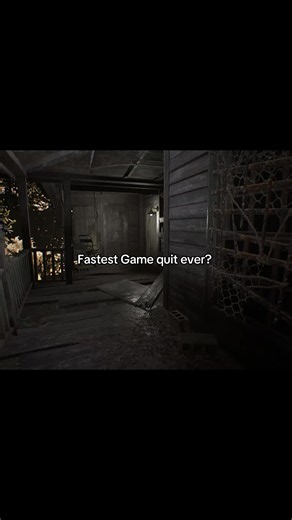 Fastest game quit ever? How to quit Resident Evil 7 immediately