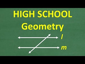 Parallel Lines and Transversals | Every Geometry Student Should Know This!