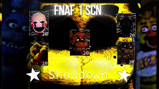全国第五！疯狂之夜！ FNAF 1 SCN SHOWDOWN 击破！2025的最后时光弗莱迪给的惊喜！