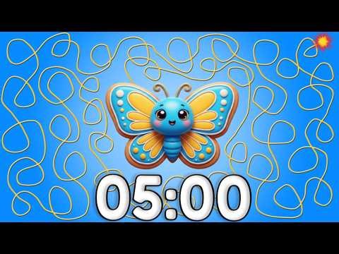 5 Minute Timer Bomb | Butterfly Cookie Countdown