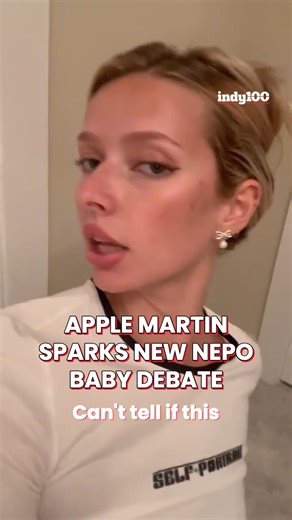 Gwenyth Paltrow and Chris Martin's daughter Apple has landed her first big modelling campaign with self-portrait. Apple has previously said she's like to follow in her mother's footsteps in Hollywood furthering the online nepo baby debate. #apple #applemartin #gwynethpaltrow #chrismartin #selfportrait #nepobaby | indy100.com