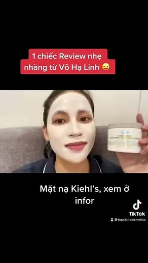 Review chân thật Mặt nạ đất sét Kiehl's Rare Earth từ chiến thần Võ Hà Linh