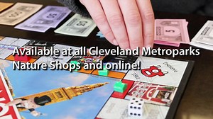 On sale now for $25! Take a tour around the 216 in this official Cleveland, Ohio edition of MONOPOLY! Be sure to spot locations like Edgewater Beach, Mill Creek Falls and Cleveland Metroparks Zoo! Cleveland edition of Monopoly is available at all Cleveland Metroparks Nature Shops and online. https://buff.ly/3MbMPKl | Cleveland Metroparks