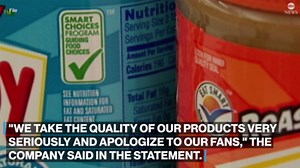 Skippy recalls products over possible steel fragments