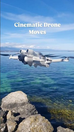 How to create cinematic drone shots with DJI Mini 3 Pro 🌊 IG: droey.ch