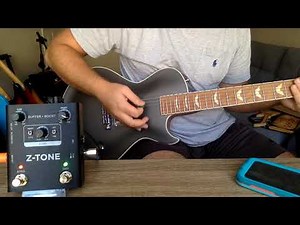 Z TONE Buffer Boost Demo - No Talking