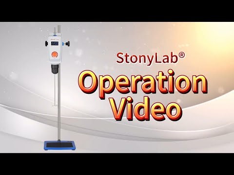 StonyLab Electric Overhead Stirrer Mixer – Operation Video! 🎥⚙️