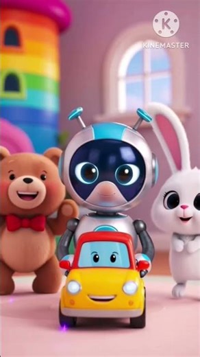 Robo Migo and Friends Fun Cartoon Adventure Cute Robot Story for Kids #kidsstorie #shortsfeed #robot