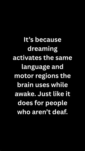 Signing In Your Sleep #didyouknow #facts
