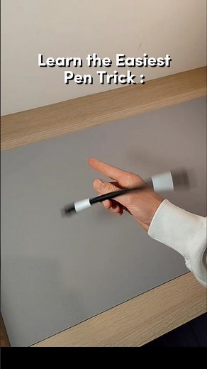 Learn the THUMB AROUND in 12 Seconds | Pen Spinning Tutorial