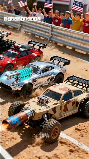 RC Battle Race: Only One Car Survives 🔥 | Epic AI Cinematic Short