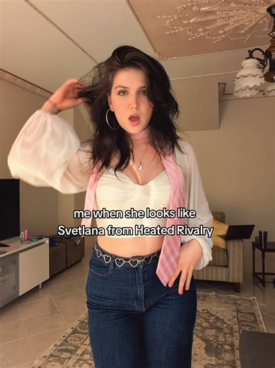 Ksenia Daniela Kharlamova, the woman you are #heatedrivalry #wlw | svetlana heated rival