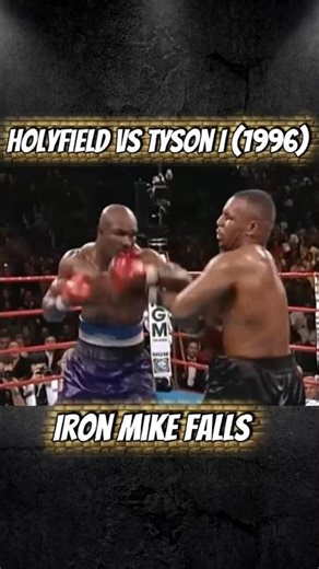 🇺🇸 Mike Tyson vs Evander Holyfield 🇺🇸 | The Fight That SHOCKED The World 🥊 #boxing #short #sports