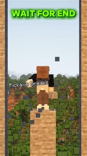 Which pickaxe is faster #shorts #minecraft