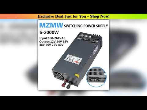 2000w Switching Power — Review (2025): 2000w Switching Power Supply 180-264V AC To DC 12V