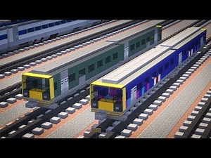 Minecraft GWR BR Class 143 Pacer Train Tutorial