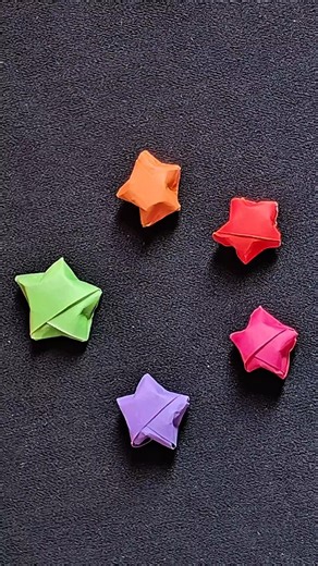 Easy Paper Star Making ⭐ | DIY Star Craft Idea #shorts #ytshorts #status