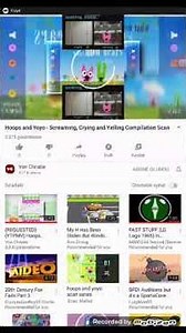 Hoops and yoyo Screaming crying and yelling compilation scan reverse (bckwards