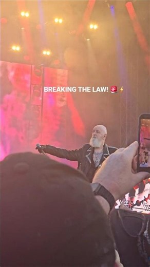 BREAKING THE LAW! 🚨⚡️ Judas Priest Live