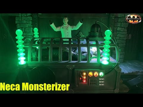 NECA Monsterizer Universal Monsters Diorama Accessory Glow In The Dark Remco Figure Review