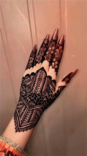Latest Bridal mehndi design 2026 / beautiful and simple Dulhan mehandi design #shortsfeed #henna