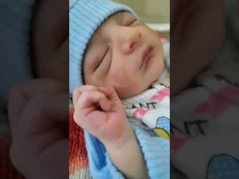 Lovely and Cute Newborn Baby Crying in NICU | Beautiful Face Expressions | Heart-Touching Baby Video