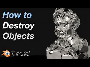 [2.93] Blender Tutorial: Destroy Objects Quickly