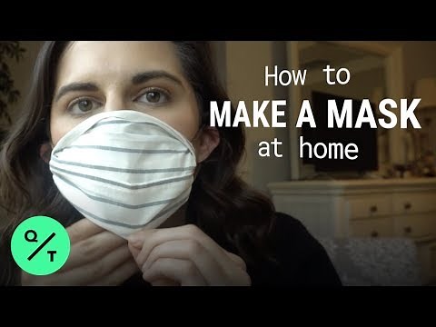Here's How to Make Your Own Mask to Protect from Covid-19