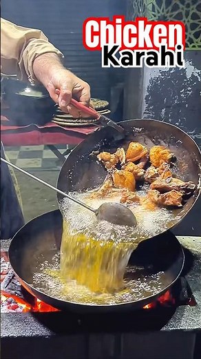 Haji Baba CHICKEN KARAHI!😱| Authentic Tomatoes & Chillies Street STYLE Murgh Karahi at Qissa Khwani