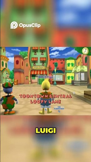 Finding Luigi in toontown