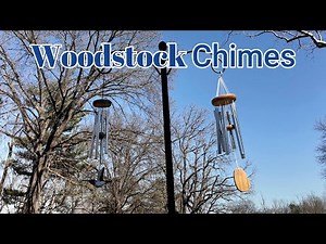 🌬️ Woodstock Hummingbird Chime & Gregorian Soprano | Beautiful Wind Chimes in Strong Wind ASMR