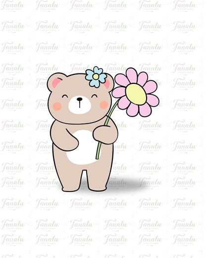 Easter Bear Cookie Cutter STL – 3D Print Cutter – Spring Baking Digital File - Etsy