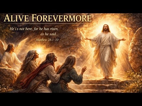 Matthew 28:1-10.. Alive Forevermore (Easter)
