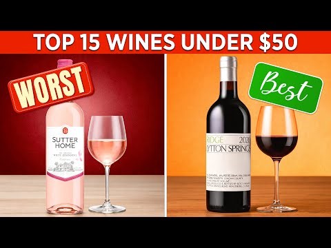 15 Famous Wine Brands Under $50 RANKED Worst to Best!