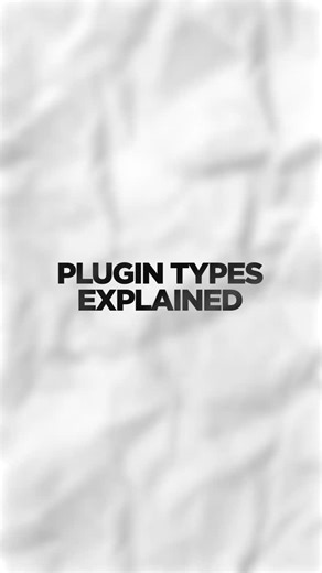 Crockpot | Music Producer on Instagram: "🫣 What do the different plugin types mean? 💎 VST, VST2, VST3, DLL, AU, Component, AAX. All explained. #flstudio #musicproduction"