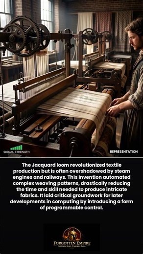 The Forgotten Impact of the Jacquard Loom