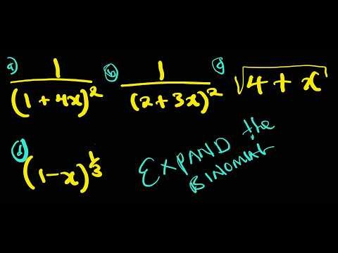 Expanding Binomial Fractions