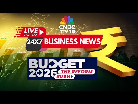 CNBC TV18 HD LIVE: Sensex & Nifty LIVE | Stock Market LIVE | BSE, NSE Today LIVE |Business News LIVE