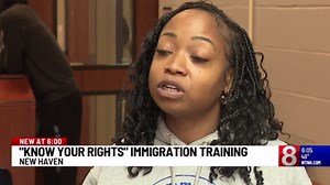 New Haven officials join the community for “Know Your Rights” immigration training