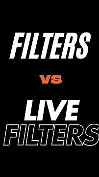 Affinity Photo: Filters vs Live Filters – What's the Difference?