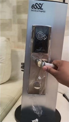 Essl HL-100 Smart Hotel Lock 🔐 | RFID Card, Hotel Security Upgrade. #essl