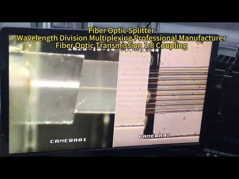 How to do the fiber optic splitter from factory!