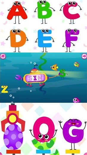 ABC Learning Game #7 - Explore the Letters and Phonics