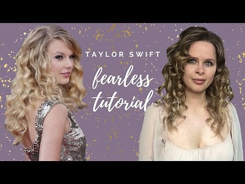 Taylor Swift Curls Tutorial With Brena May | Eras Tour Fearless Hair