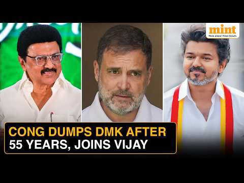 Vijays TVK To Form Tamil Nadu Govt With Congress Alliance DMK Calls Rahul Gandhi Untrustworthy