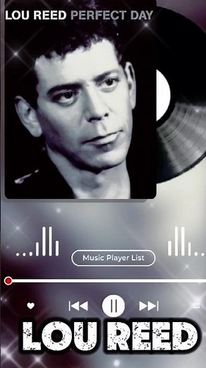 🎵Lou Reed – Perfect Day