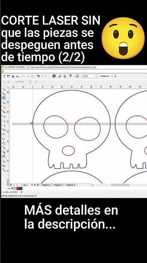 💥💥Cómo cortar con laser SIN que las piezas se despeguen ANTES DE TIEMPO 2 #grbl #cortelaser