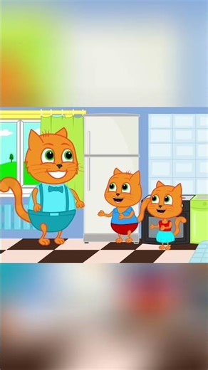 Cute Cats' Sweet Ice Cream & Fruit Farm Adventure✨ ​​Cartoon for Children