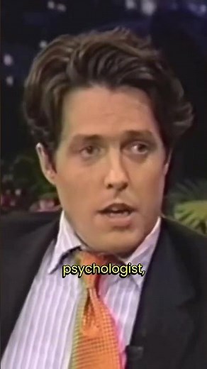 Explaining the premise of Nine Months with Hugh Grant on Leno 1995